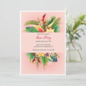 Invitation Tropical Party (Debout devant)
