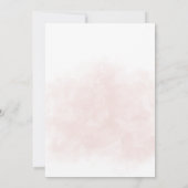 Invitation Tropical rose aloha nuptiale douche (Dos)