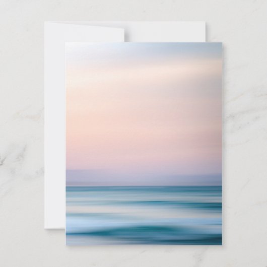 Invitation Tropical Sandy Beach & Seashells Réception de mari (Dos)