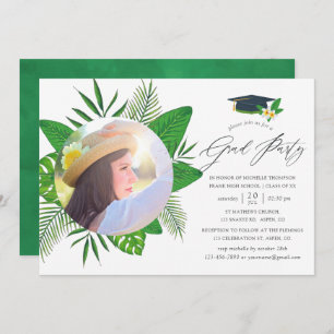 Invitation Tropical Summer Graduation Party