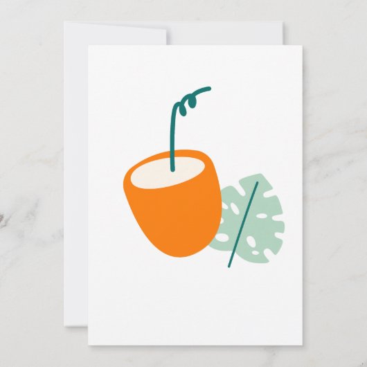 Invitation Tropical Summer Party (Dos)