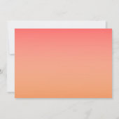 Invitation Tropical Sunset Beach Palm Tree Retirement Party (Dos)