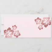 Invitation Tropical Sweet 16 Pool Luau Boarding Pass (Dos)