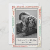 Invitation Tropical The Big One Surf Dachshund anniversaire (Dos)