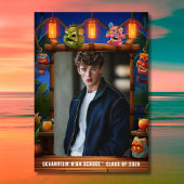 Invitation Tropical Tiki Hawaiian Luau Diplôme Photo