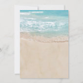 Invitation Tropical Vintage Beach Graduation Party (Dos)