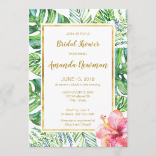 Invitations Faire Part Hawai Zazzle Be