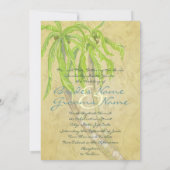 Invitation tropicale de la brise II Hawaï (Dos)