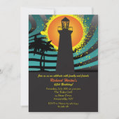 Invitation tropicale de phare (Devant)