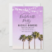 Invitation tropicale pour l'enterrement de vie de (Devant)