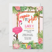 Invitation Tropique comme il fait chaud, Summer Pool Party, P (Devant)