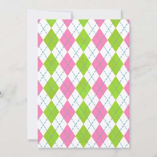 Invitation Trou En Un Golf 1Er Anniversaire Par Tee Invitatio (Dos)