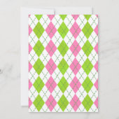 Invitation Trou En Un Golf 1Er Anniversaire Par Tee Invitatio (Dos)