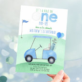 Invitation Trou En Un Golf Premier Anniversaire