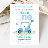 Invitation Trou En Un Golf Premier Anniversaire