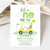 Invitation Trou En Un Golf Premier Anniversaire Par-tee