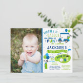 Invitation Trou En Un Golf Première Anniversaire Par Tee Invi (Debout devant)