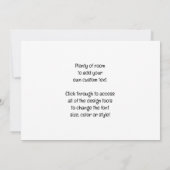 Invitation Troupe de Mademoiselle Eglantine, Toulouse Lautrec (Dos)