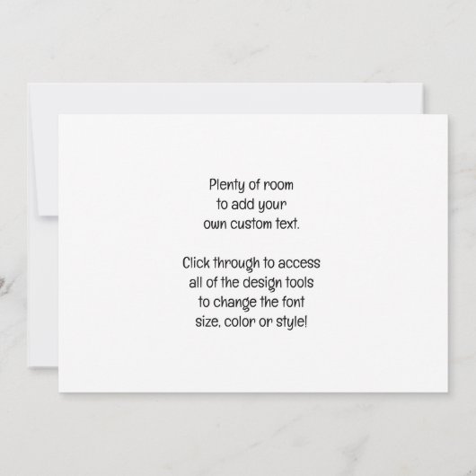 Invitation Troupe de Mademoiselle Eglantine, Toulouse Lautrec (Dos)