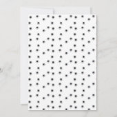 Invitation Trous de balle amusant Police Agent Retraite (Dos)