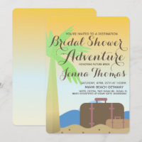 Trousseau de plage Ombre Destination Enterrement d