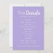 Invitation Trouvé son homard - Fiançailles mignon ou nuptiale (Dos)