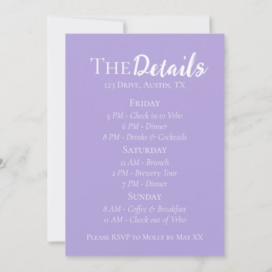 Invitation Trouvé son homard - Fiançailles mignon ou nuptiale (Dos)