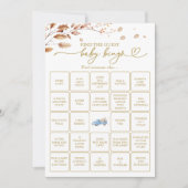 Invitation Trouver Le Jeu De Bingo Bébé Invité (Devant)