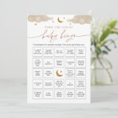 Invitation Trouver L'Invité Bingo Jeu Twinkle Star (Debout devant)