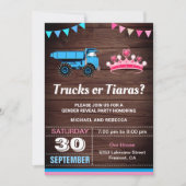 Invitation Trucks ou Tiaras (Devant)