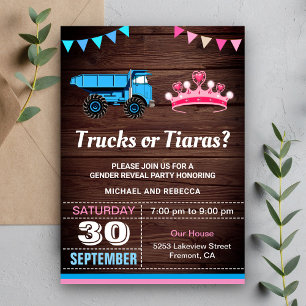 Invitation Trucks ou Tiaras