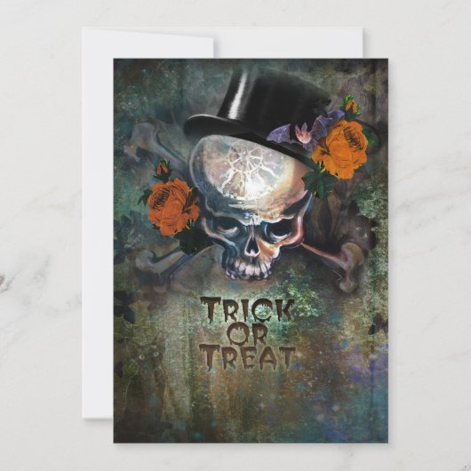 Invitation Trucs ou traitements (Devant)