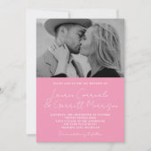 Invitation True Simplicity 3 Modern Ballet Mariage photo (Devant)