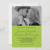 Invitation True Simplicity 3 Modern Spring Photo Mariage (Devant)