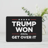 Invitation Trump a Gagné Faites Avec 2024 (Debout devant)