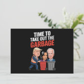 Invitation Trump A Le Temps De Sortir Les Ordures (Debout devant)