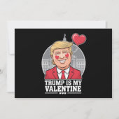 Invitation Trump est ma Saint Valentin (Devant)
