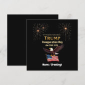 Invitation Trump Inauguration Day 2025 Président Cutomizable (Devant / Derrière)