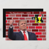 Invitation Trump Wall Christmas (Devant / Derrière)