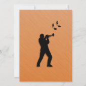 Invitation Trumpet de rouille (Dos)