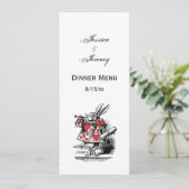 Invitation Trumpeter Alice de la Cour du lapin blanc au pays (Debout devant)