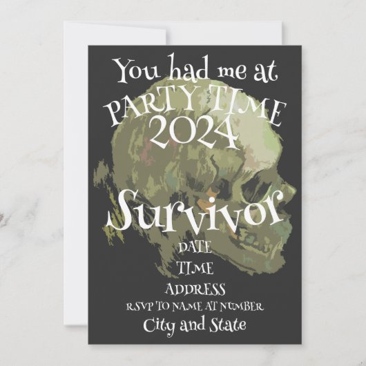 Invitation TrumpParty 2024 2025 2026 2027 2028 2029 2030 (Devant)