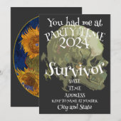 Invitation TrumpParty 2024 2025 2026 2027 2028 2029 2030 (Devant / Derrière)