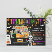 Invitation Trunk or Treat (Debout devant)