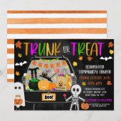 Invitation Trunk or Treat (Devant / Derrière)