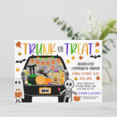 Invitation Trunk or Treat (Debout devant)
