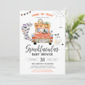 Invitation Trunk Ou Treat | Baby shower Halloween (Debout devant)
