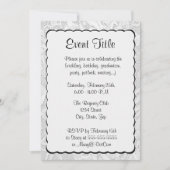 Invitation Tu es mon soleil. (Devant)