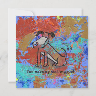 Invitation Tu fais tourner ma queue !