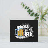 Invitation Tu M'As Eu À La Bière (Debout devant)